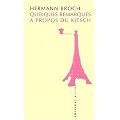 Quelques remarques a propos du kitsch