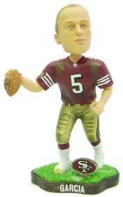 San Francisco 49ers Jeff Garcia Game Worn Forever Collectible Bobble Head