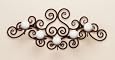Wrought Iron Swirl Wall 5-Candle Sconce