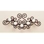 Wrought Iron Swirl Wall 5-Candle Sconce