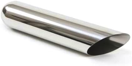 Exhaust Tip Chrome Plated 4 X 24 Af 2.5 Inlet Wesdon Exhaust Tip