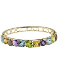 Effy Jewlery 14K Yellow Gold Multi Gemstone and Diamond Bangle