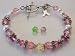 Breast Cancer Awareness Bracelet, Light Purple-Friends