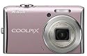 Nikon Coolpix S620 12.2MP Digital Camera with 4x Optical Vibration Reduction (VR) Zoom and 2.7 inch LCD (Dusty Pink)