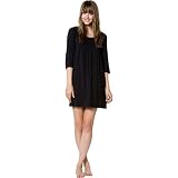 ROXY MILLIE DRESS BLACK S