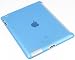 Luvvitt DOLCE Slim-fit Smart Cover Companion / Compatible TPU Case (BACK COVER ONLY) for iPad 2 and iPad 3 – Transparent Blue