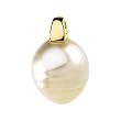 14K Yellow Gold Paspaley South Sea Cultured Fashion Circle Pearl Pendant - 13.00mm