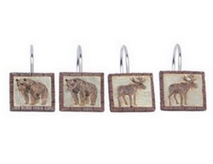 Mountain Trail Bear and Curtain Hooks