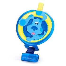 Party Supplies - Blue's Clues Blowouts (8) by Birthday Express