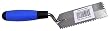 5 X 2 Inch Notched Trowel - Rubber Handle