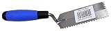 5 X 2 Inch Notched Trowel - Rubber Handle