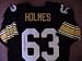 Ernie Holmes Autographed Pittsburgh Steelers Almost Authentic Jersey - Black
