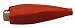 Morris Products Alligator Test Clips Insulator Wide Style Red 1-11/16