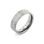 6mm Wide Mens and Womens Titanium Etched Celtic Knot Wedding Band Ring (Size 6,7,8,9,10,11,12,13,14)