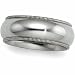 Platinum Comfort Fit Milgrain Band - 6mm
