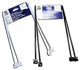 KV Bookend For Heavy Duty Shelf Bracket 7 White