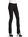 7 For All Mankind Women's Straight Leg Jean in Black Black
