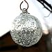Aurora Glow Solar LED String Lights with 6 Clear Glass Balls