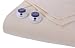 Serta Ultra Plush Low-Voltage Electric Heated Micro-Fleece King Blanket, Ivory