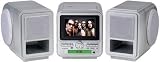 60-Watt DVD/MP3/CD Micro Shelf System with Built-In 4 1/2 Color LCD