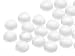 Produkt-Bild: Cabochons | Glasnuggets | Schmucksteine | Rund, 3.5-4.0mm, Crystal Frosted, 100 St&uuml;ck