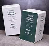 ^Caring Non-Sterile Gauze - Non-Sterile - 4 x 4, 8-ply Min.Order is 1 CS ( 20 Pack / Case; 4,000 Each / Case; )