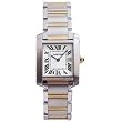 Cartier Midsize W51012Q4 Tank Francaise Stainless Steel and 18K Gold Watch