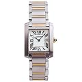 Cartier Midsize W51012Q4 Tank Francaise Stainless Steel and 18K Gold Watch