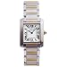 Cartier Midsize W51012Q4 Tank Francaise Stainless Steel and 18K Gold Watch