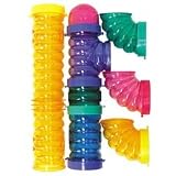 Super Pet CritterTrail Value Pack (#4, fun-nels tubes - 1 ''Tee'', 1 dome and 8 rings - 1 long tube, 1 short tube, 3 elbows)
