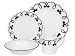 Corelle Lifestyles Muse 16-Piece Dinnerware Set, Service for 4