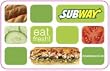 SUBWAY Gift Card Collection