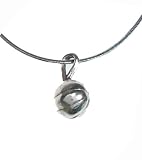 Sterling Silver Sports Themes Basketball Pendant with Snake Chain