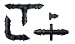 Orbit Drip Irrigation System 1/4 inch Drip Fittings - 30 pack