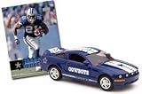 Dallas Cowboys 2006 Upper Deck Collectibles NFL Corvette & Mustang GT with Julius Jones Trading Card