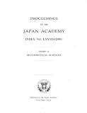 Proceedings of the Japan Academy : Series a & B