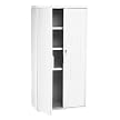 Officeworks 66" High Storage Cabinet-Platinum
