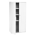 Officeworks 66" High Storage Cabinet-Platinum