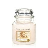 Yankee Candles Jar Candle (Medium) (Vanilla Satin)