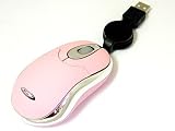 Review BCL  / Mini optical usb mouse with retractable cable in pink
