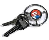  : Mark Martin #6 Steering Wheel Keychain (Set of 2)