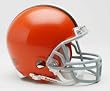 Cleveland Browns Replica Mini Helmet w/ Z2B Face Mask - Football Sports Merchandise