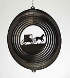 Horse & Buggy 12 inch Wind Spinner