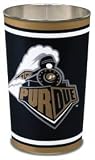 Purdue Boilermakers ( University Of ) NCAA 15 Inches Metal Trash Can/Waste Basket