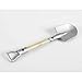 RC 4WD Z-S0452 Boulder Metal Scale Shovel with D-Grip Wood