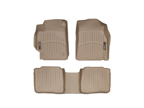 WeatherTech First and Second Row FloorLiner (Tan)