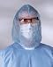 [Item]: Surgeon's Hood, Rayon, Ties Under Chin [Additional Info]: Breathable Medline Surgeons' Head and Beard Covers Protect Vulnerable Areas from Exposure. Medline's Surgeons' Head and Beard Covers provide complete coverage to the head for worry-free p