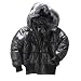 La redoute creation girl's padded jacket black 108