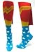 Wonder Woman Superhero Red Adult Knee High Cape Sock