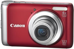 31FQUSbeB L Canon PowerShot A3100IS 12.1 MP Digital Camera with 4x Optical Image Stabilized Zoom and 2.7 Inch LCD (Red)